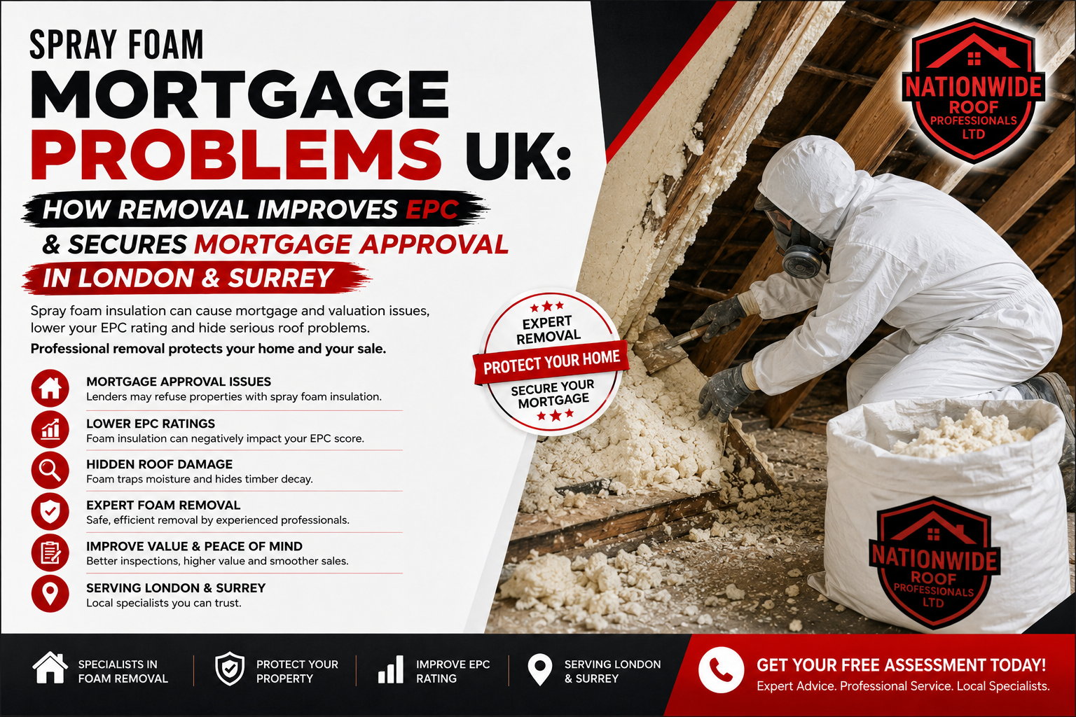 Spray Foam Mortgage Problems UK: How Removal Can Save Your Property Deal