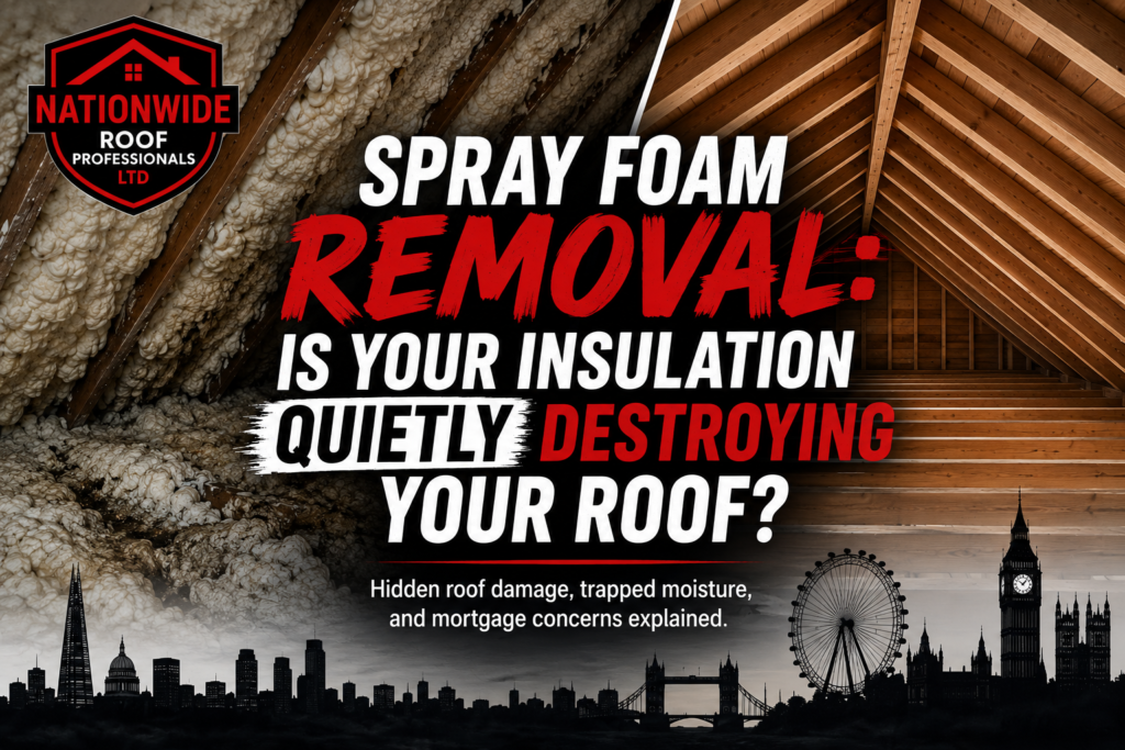 Spray Foam Removal UK: Is It Damaging Your Roof?