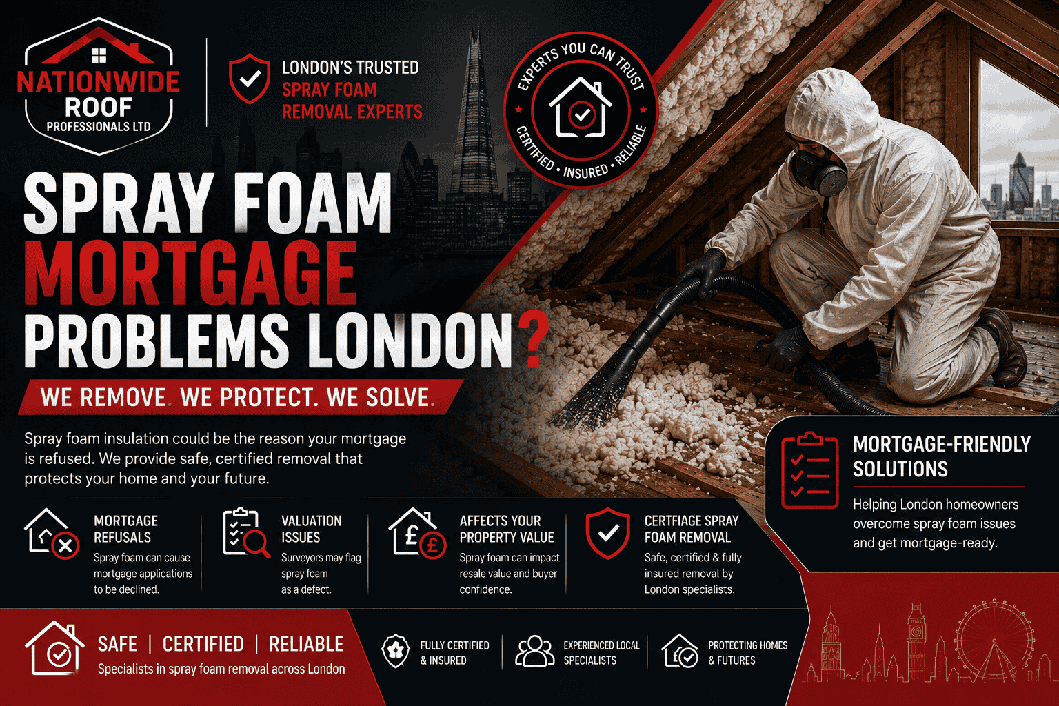 Spray Foam Mortgage Problems London