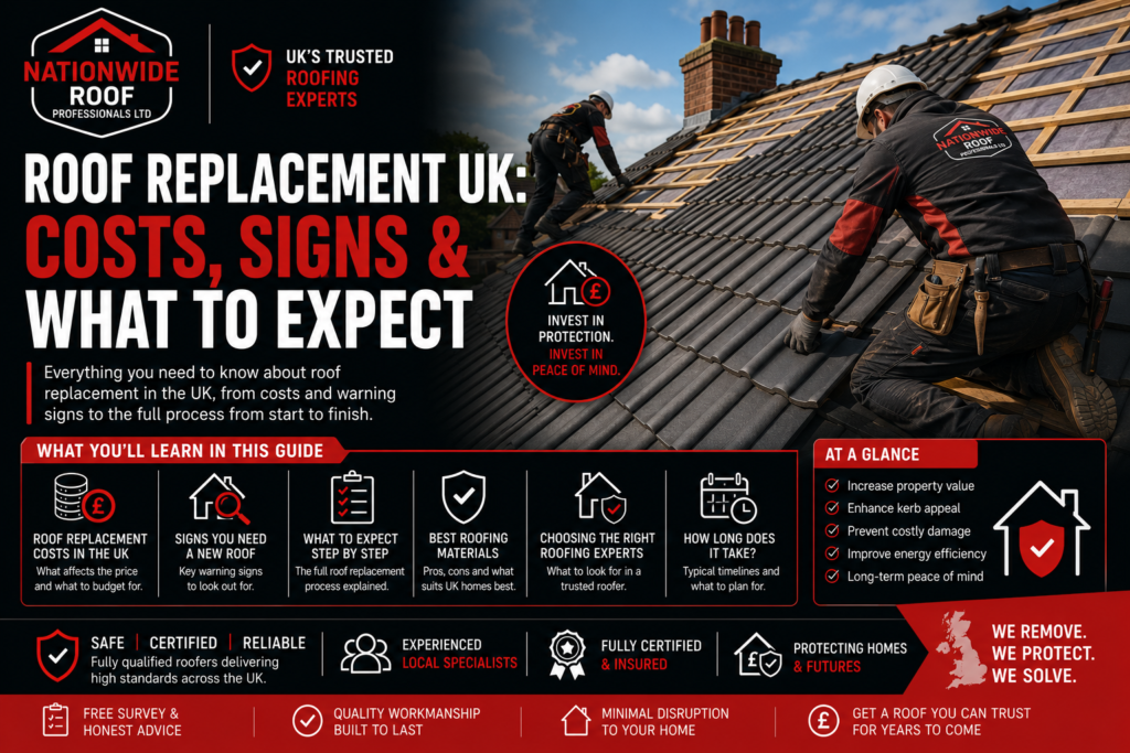 Roof Replacement UK: Costs, Signs & What to Expect