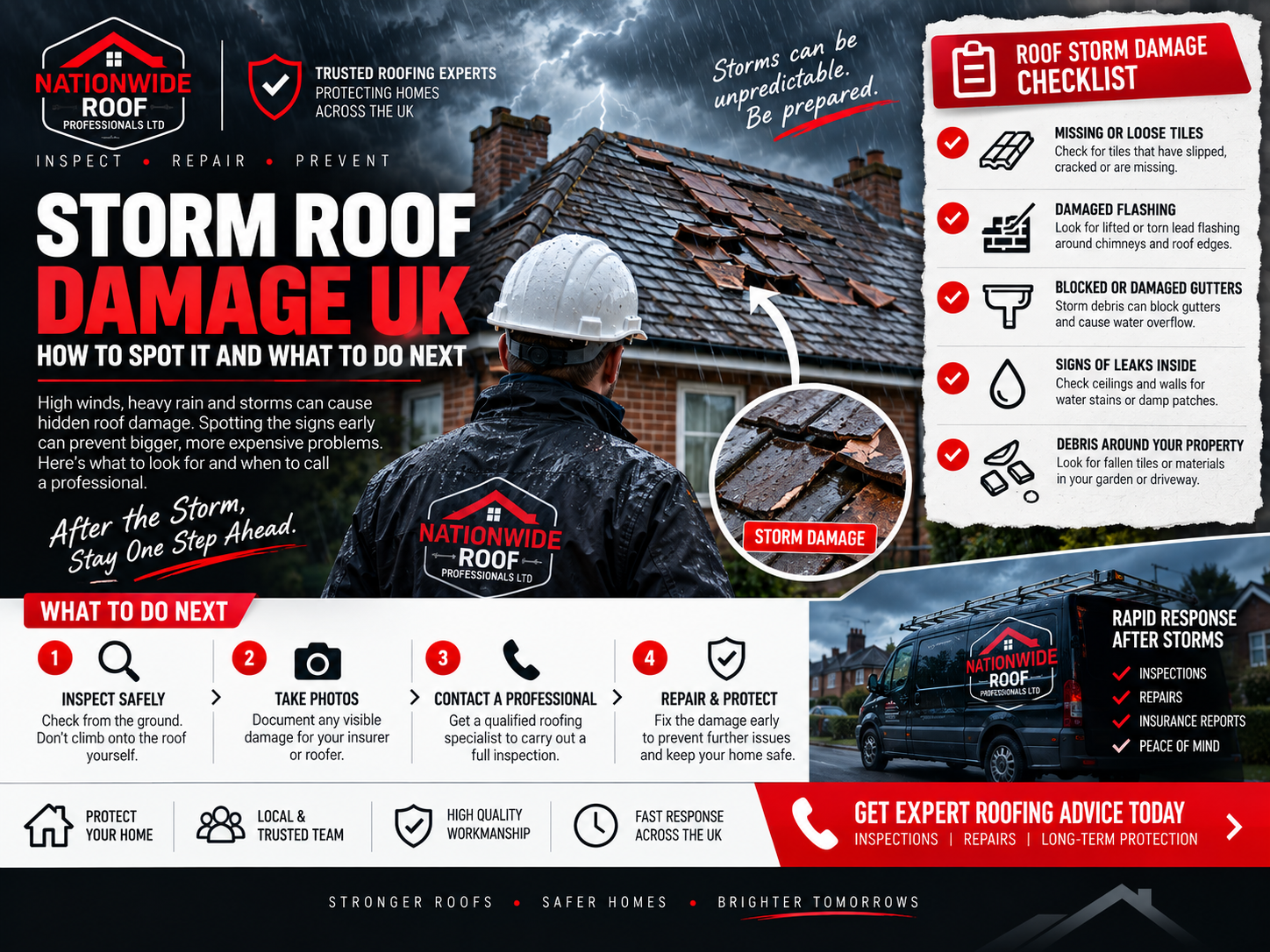 Storm Roof Damage UK